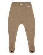 Donsje Вълнени бебешки ританки Matsie Merino Wool Leggings Bear