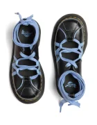 Dr. Martens балеринки от кожа Buzz Ballerina Lace Up Shoe черни DM42842001