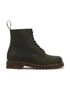 Dr Martens боти от кожа 1460 зелени DM11822300