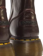 Dr Martens ботуши под коляното дамски от кожа Buzz Hi кафяви DM43156200