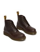 Dr. Martens Кожени боти 101 в кафяво с равна подметка DM27761201
