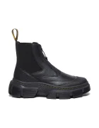Dr Martens Кожени боти челси DMXL Zip Chelsea в черно с платформа DM41070001