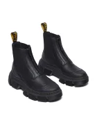 Dr Martens Кожени боти челси DMXL Zip Chelsea в черно с платформа DM41070001