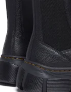 Dr Martens Кожени боти челси DMXL Zip Chelsea в черно с платформа DM41070001