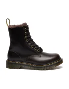 Dr. Martens Кожени кубинки 1460 Serena в кафяво с платформа с лека изолация DM41414020