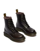 Dr. Martens Кожени кубинки 1460 Serena в кафяво с платформа с лека изолация DM41414020