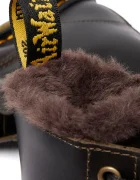 Dr. Martens Кожени кубинки 1460 Serena в кафяво с платформа с лека изолация DM41414020