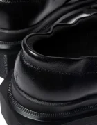 Dr. Martens Кожени мокасини Maybole Loafer в черно с платформа DM42063001