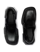 Dr. Martens Кожени мокасини Maybole Loafer в черно с платформа DM42063001