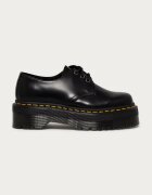 Dr Martens Кожени половинки обувки 1461 Quad в черно с платформа 27102001 25567001