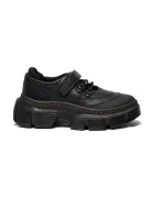 Dr. Martens Кожени половинки обувки DMXL Mary Jane в черно с платформа DM42060001