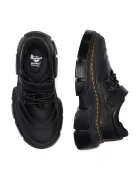 Dr. Martens Кожени половинки обувки DMXL Mary Jane в черно с платформа DM42060001