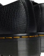 Dr Martens Кожени половинки обувки Polley в черно с равна подметка DM41408001