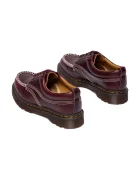 Dr Martens половинки обувки от кожа Lowell бордо DM31817600