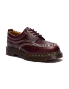 Dr Martens половинки обувки от кожа Lowell бордо DM31817600