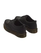 Dr Martens половинки обувки от кожа Lowell черни DM43679001