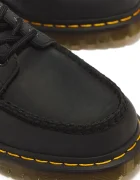Dr Martens половинки обувки от кожа Lowell черни DM43679001