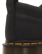 Dr Martens половинки обувки от кожа Lowell черни DM43679001