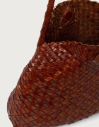 dragon diffusion шопинг чанта дамска от кожа кафява 8700