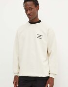 Drôle de Monsieur Памучен суичър в бежово с принт PERM.SW149.CO127 Le Sweatshirt Slogan