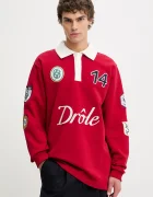 Drôle de Monsieur Памучна блуза с дълги ръкави Le Polo Racing