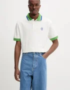 Drôle de Monsieur Памучна тениска с яка Le Polo Pique Tresse