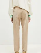 Drôle de Monsieur панталон мъжки от джинс Le Pantalon Golfeur Corduroy бежов с висока талия PERM-BP165-CO156-BG