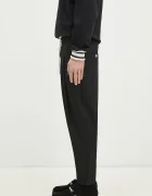 Drôle de Monsieur Панталон с вълна Le Pantalon Cropped в черно със стандартна кройка PERM-BP167-PL127-BL