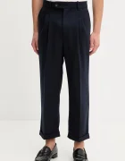 Drôle de Monsieur Панталон с вълна Le Pantalon Plis Cropped