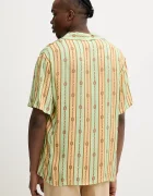 Drôle de Monsieur Риза La Chemise Bijoux мъжка в зелено със свободна кройка G-SH204-VI016-LGN