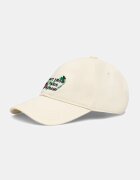 Drôle de Monsieur шапка с козирка мъжка от памук Vine Embroidered Slogan бежова L-CP206-CO138