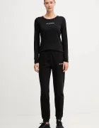 EA7 Emporio Armani Блуза с дълги ръкави в черно AF12115.7W000531