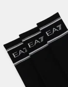 EA7 Emporio Armani Чорапи (3 чифта) в черно AF18572.7X000381