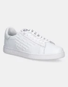 EA7 Emporio Armani Кожени маратонки в бяло AF10848.7X000331