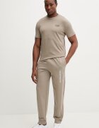 EA7 Emporio Armani Памучен спортен панталон мъжки в бежово с принт AF13512.7M001316