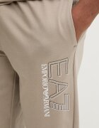 EA7 Emporio Armani Памучен спортен панталон мъжки в бежово с принт AF13512.7M001316