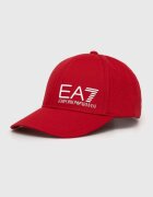 EA7 Emporio Armani Памучна шапка с козирка