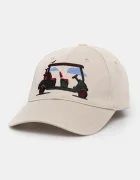 EA7 Emporio Armani Памучна шапка с козирка