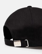 EA7 Emporio Armani Памучна шапка с козирка в черно с принт AF11989.7X000005