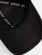 EA7 Emporio Armani Памучна шапка с козирка в черно с принт AF11989.7X000005