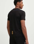 EA7 Emporio Armani Памучна тениска в черно с принт PJVPZ.8NPT25