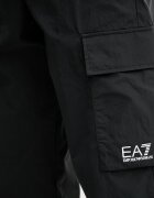 EA7 Emporio Armani Панталон карго мъжки черен със стандартна талия AF13190.7M001284