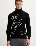 EA7 Emporio Armani Пуловер с вълна