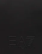 EA7 Emporio Armani Раница в черно голям размер с изчистен дизайн AF13811.7X000287