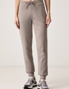 EA7 Emporio Armani спортен анцуг дамски с памук бежов AF12473.7W001369