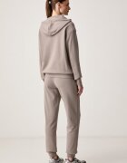 EA7 Emporio Armani спортен анцуг дамски с памук бежов AF12473.7W001369
