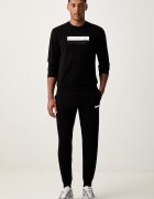 EA7 Emporio Armani спортен анцуг мъжки от памук черен AF13512.7M002423