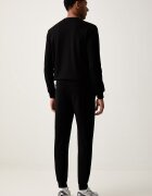 EA7 Emporio Armani спортен анцуг мъжки от памук черен AF13512.7M002423