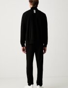 EA7 Emporio Armani спортен анцуг мъжки от памук черен PJVRZ.8NPV61