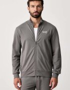EA7 Emporio Armani спортен анцуг мъжки от памук сив PJVRZ.8NPV61